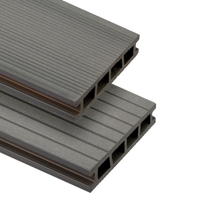 Parauga balkona dēļa paraugs slīpēts Antracīts