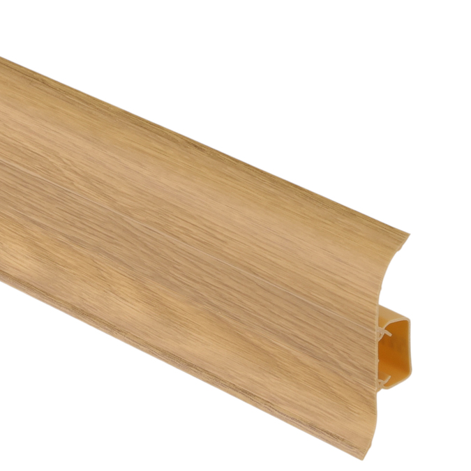 Listwa PCV podłogowa z gumką SG 56mm 2,5m Dąb Burbon Naturalny