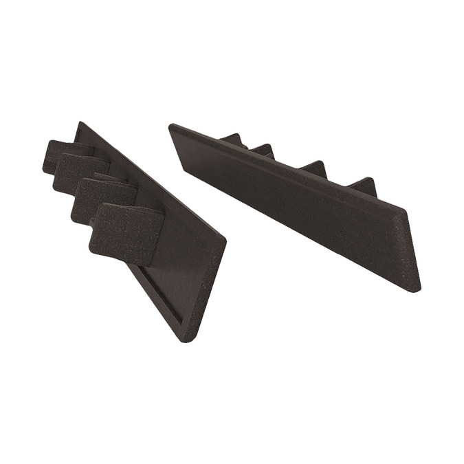 BERGDECK paklotų dangteliai, 12 vnt. Antracitas