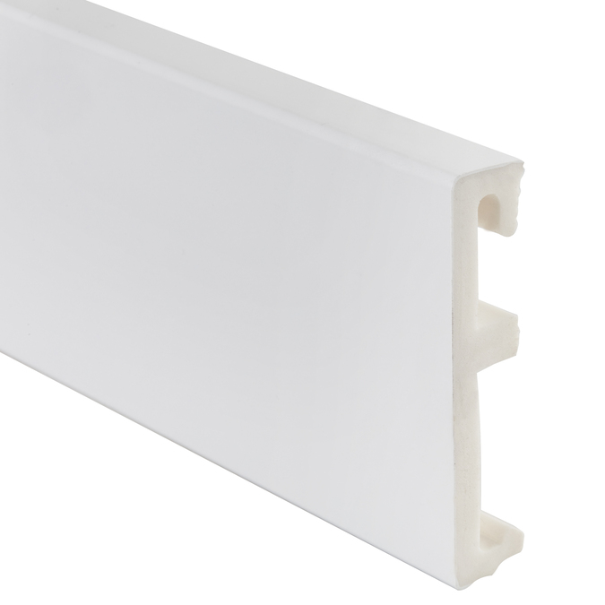 Alpha skirting board 80 mm 2.4 m White