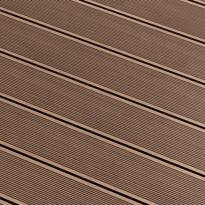Terrace Board BERGDECK B150 Brushed Wild Teak 2.4 m