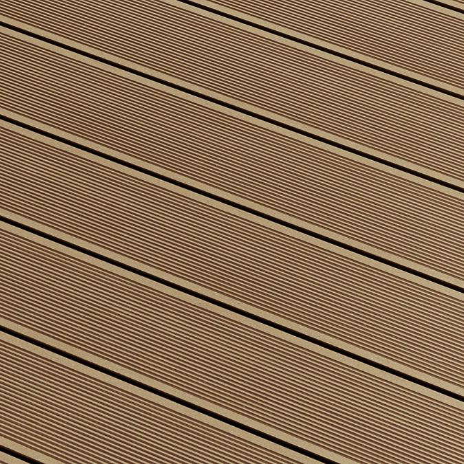 Terrace Board BERGDECK B150 Brushed Wild Teak 2.4 m