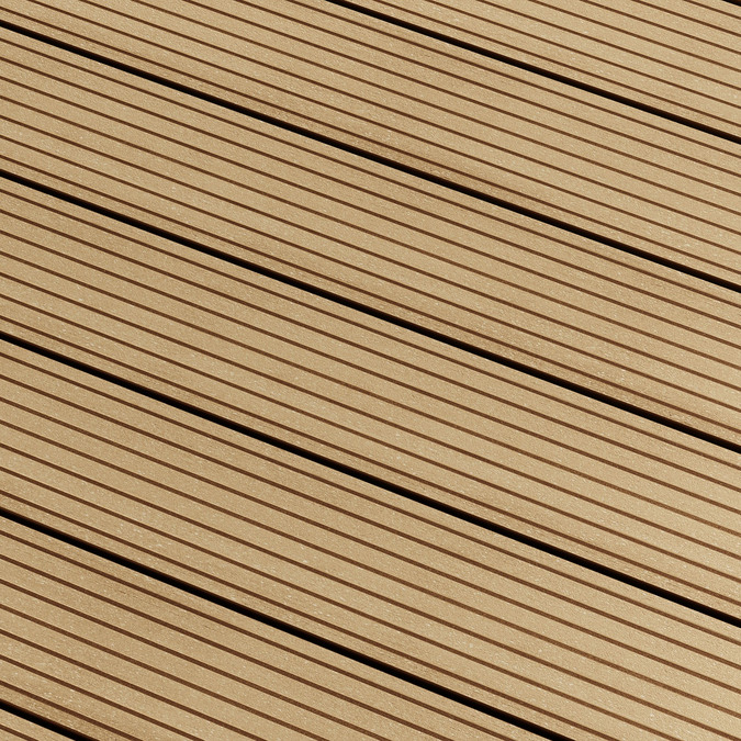 Terrace Board BERGDECK B150 Brushed Wild Teak 2.4 m