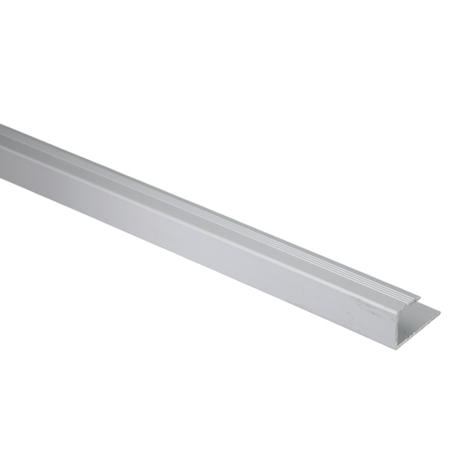 Profil zakończeniowy aluminiowy do paneli podłogowych „U” 15,5 x 900 mm anodowany srebrny matowy