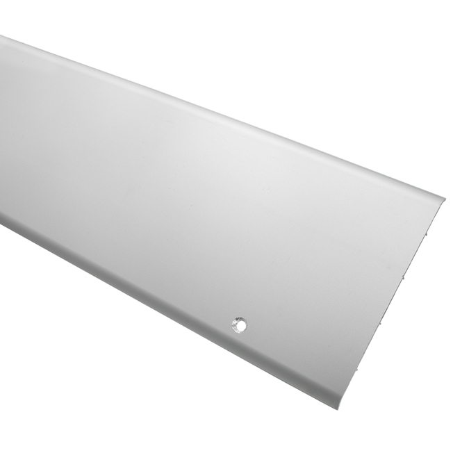 Hliníková prahová lišta Stratus 100 mm/ 0,93 m Stříbrný eloxovaný matný povrch