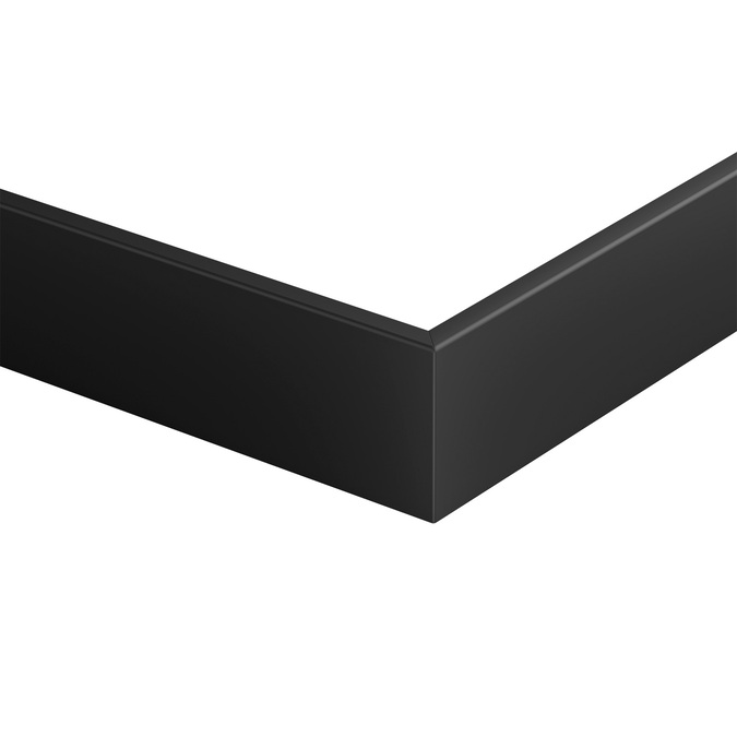 Bravo bezšuvju stūra bloks 80 mm Balta