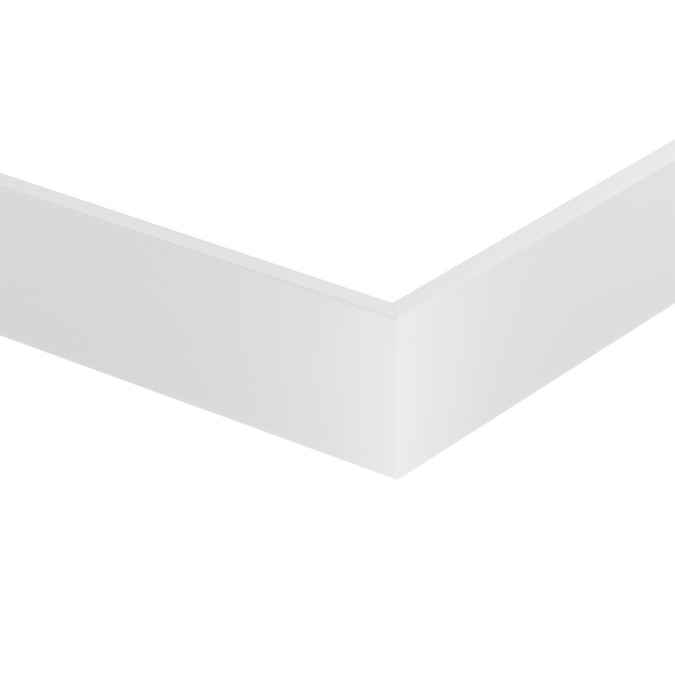 Bravo bezšuvju stūra bloks 80 mm Balta