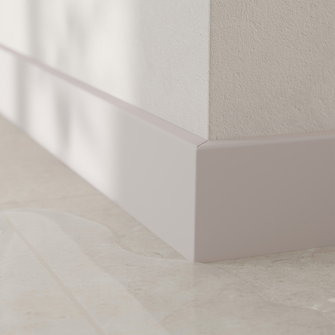 Listwa przypodłogowa Alpha folia 80 mm 2,4 m Kaszmir