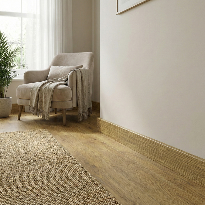 Listwa przypodłogowa Alpha 80 mm 2,4 m Mint Oak